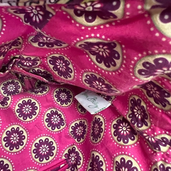 VERA BRADLEY VERY BERRY PAISLEY QUILTED EMILY SATCHEL SHOULDER BAG PURSE HANDBAG - Picture 7 of 10